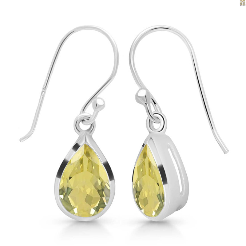 Lemon Quartz  Earring