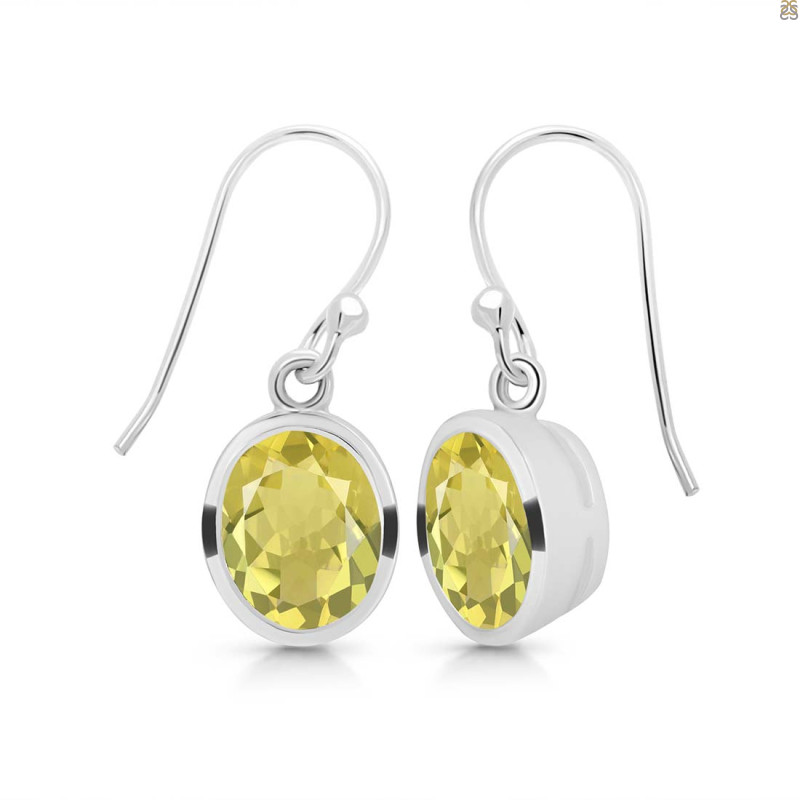 Lemon Quartz  Earring
