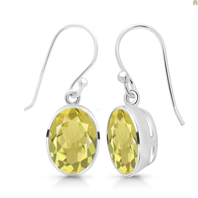 Lemon Quartz  Earring