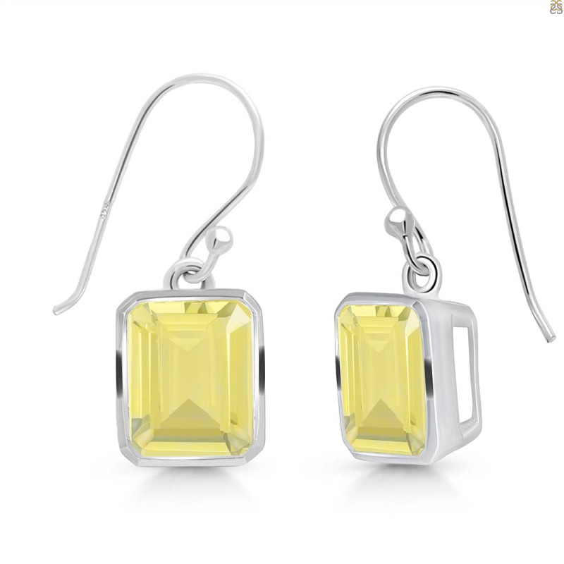 Lemon Quartz  Earring