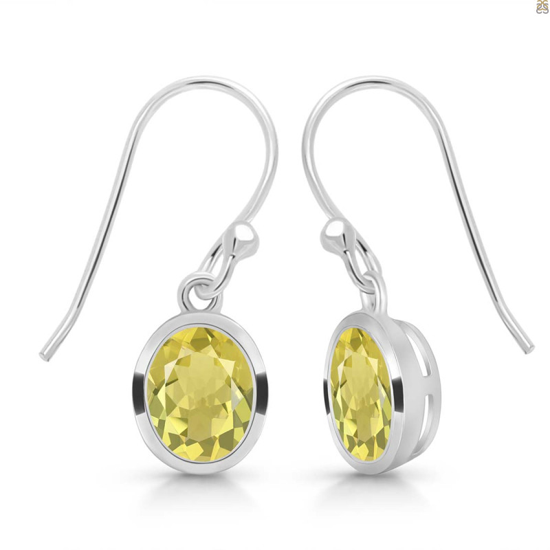 Lemon Quartz  Earring