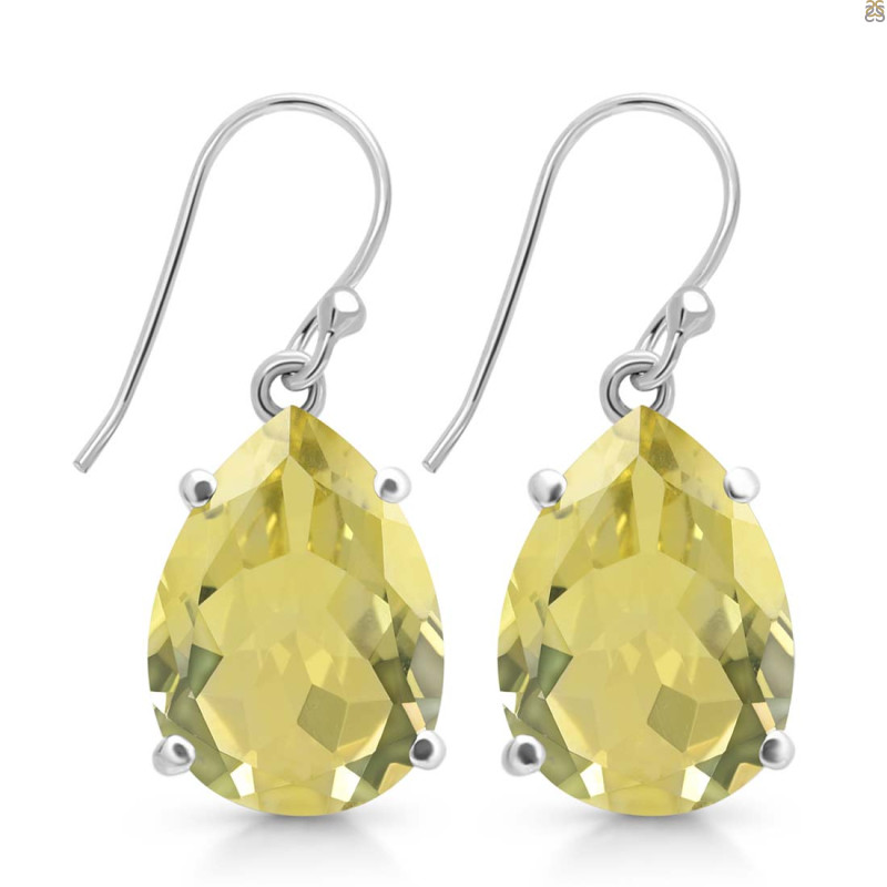 Lemon Quartz Earring