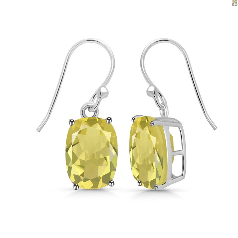 Lemon Quartz Earring