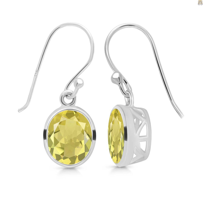 Lemon Quartz  Earring