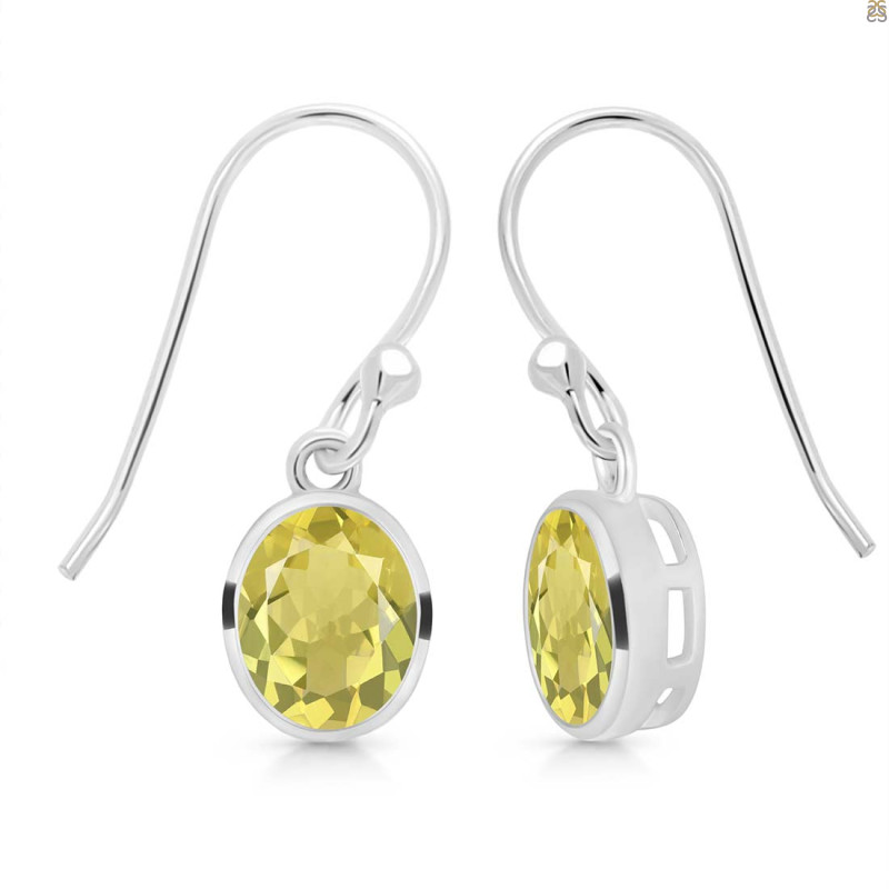 Lemon Quartz  Earring