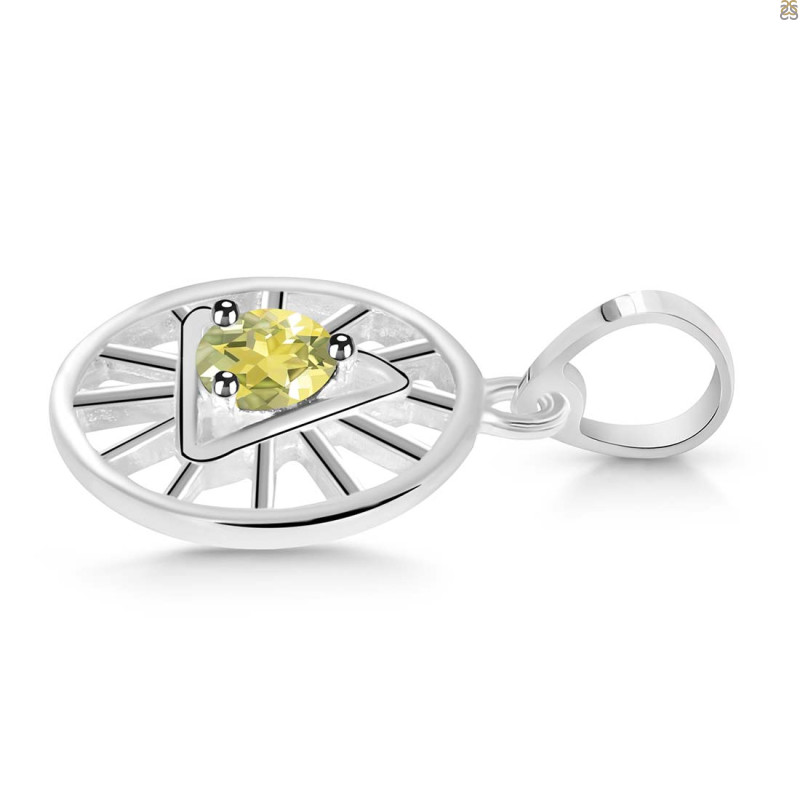 Lemon Quartz Illuminati Pendant LEM-RDEP-881.
