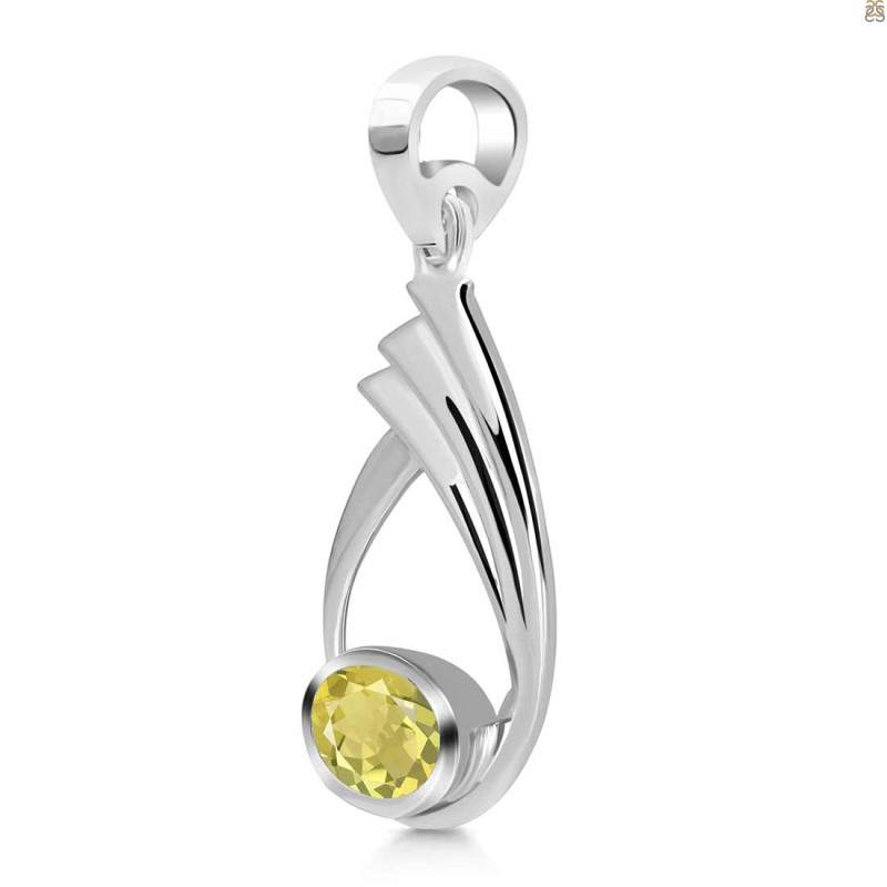 Lemon Quartz Pendant