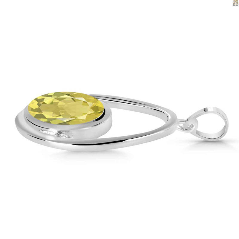 Lemon Quartz Pendant