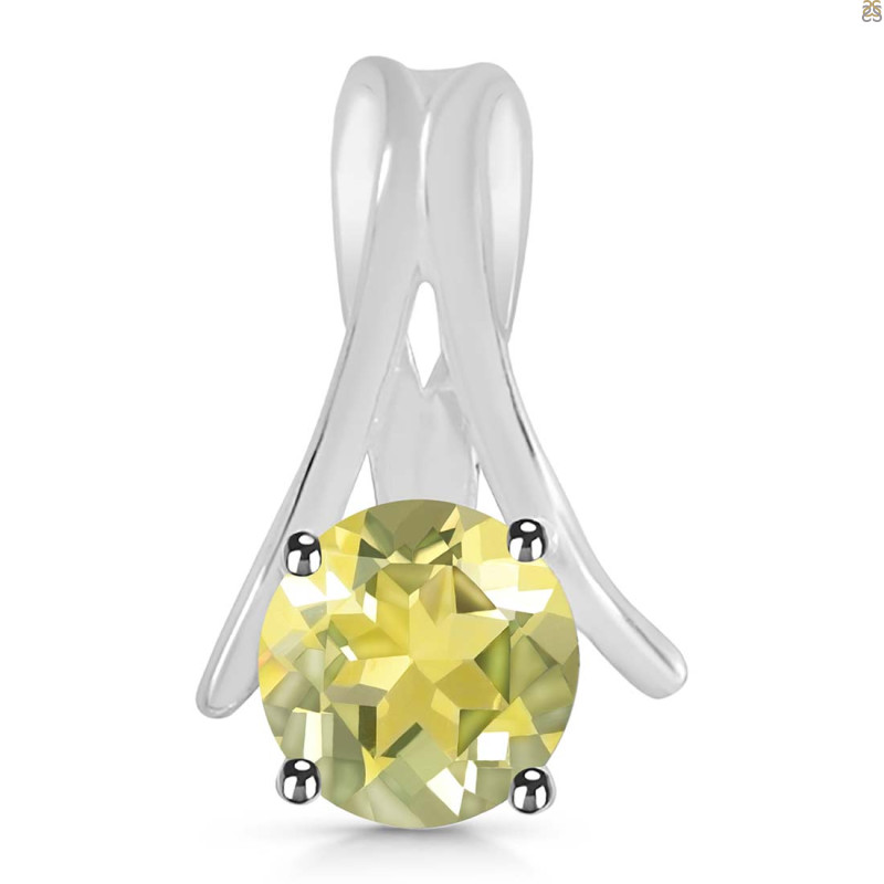 Lemon Quartz Pendant