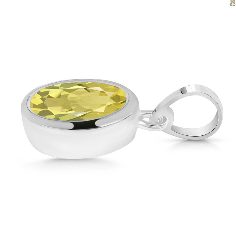 Lemon Quartz Pendant