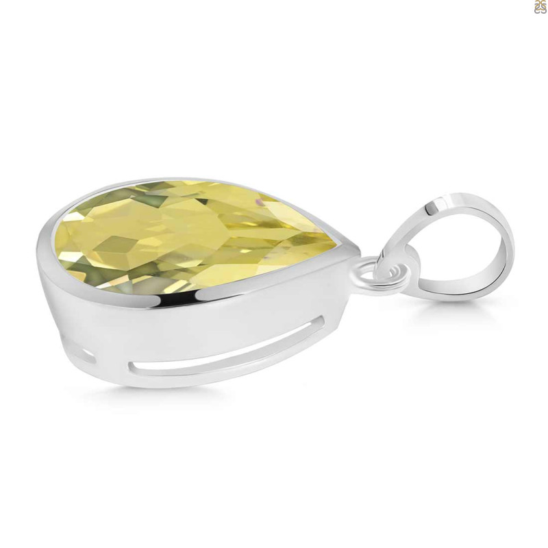 Lemon Quartz Pendant