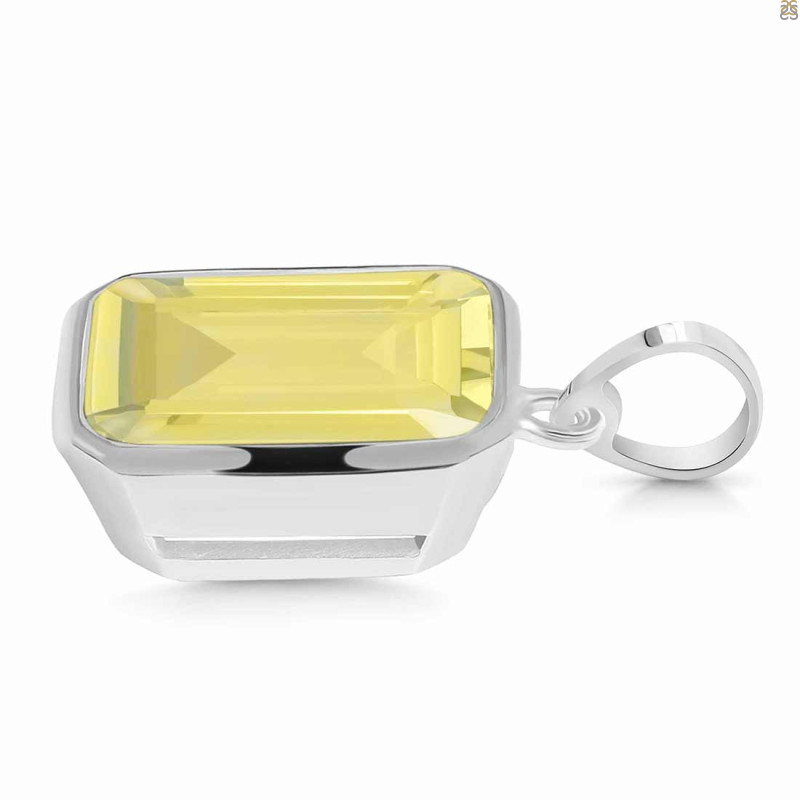 Lemon Quartz Pendant