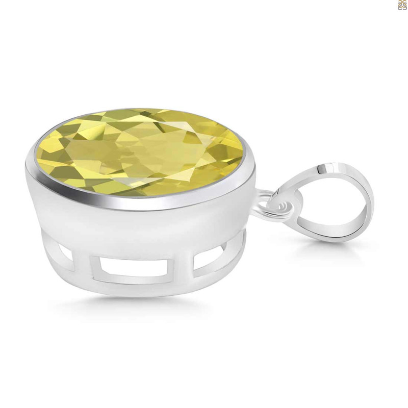 Lemon Quartz Pendant