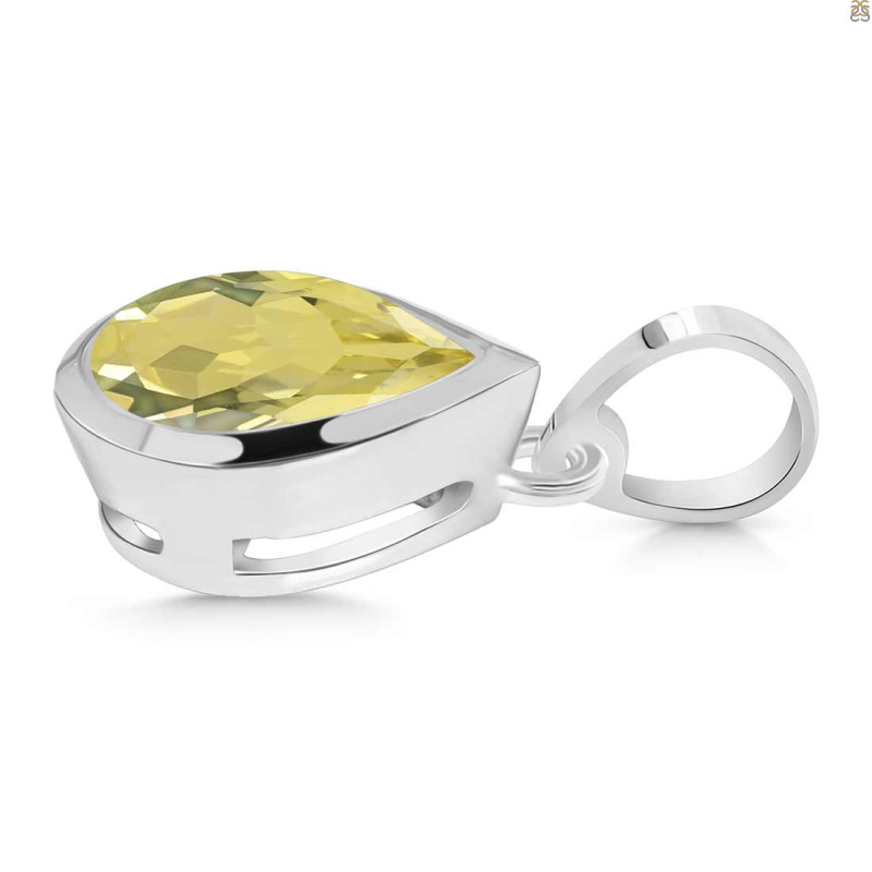 Lemon Quartz Pendant