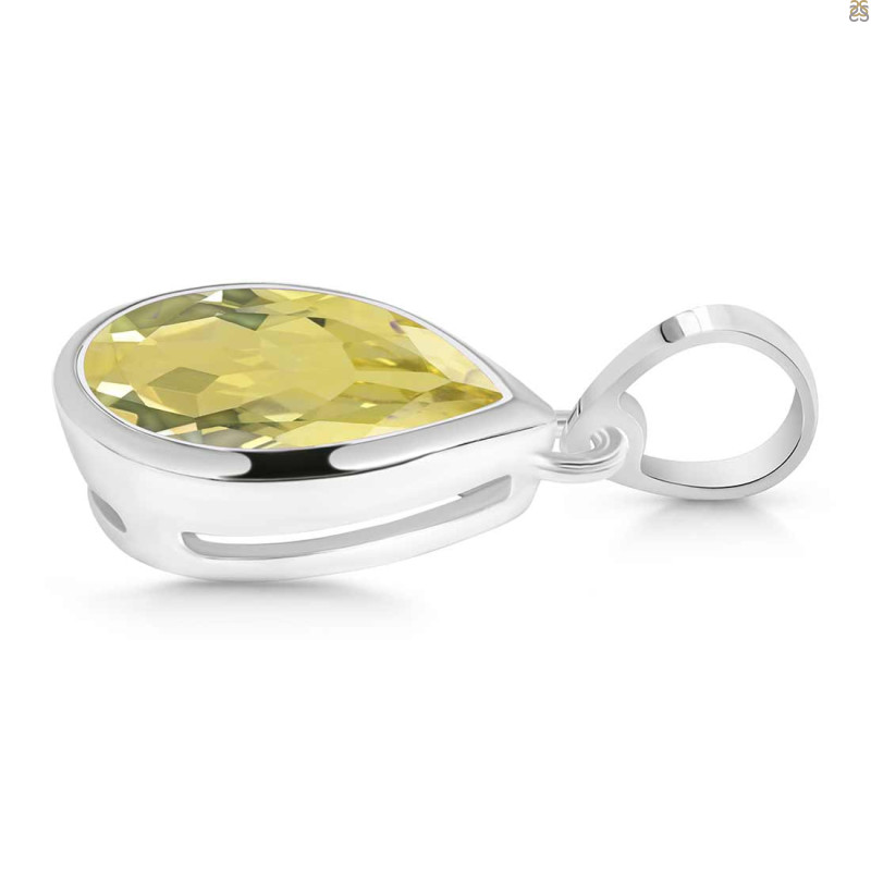 Lemon Quartz Pendant