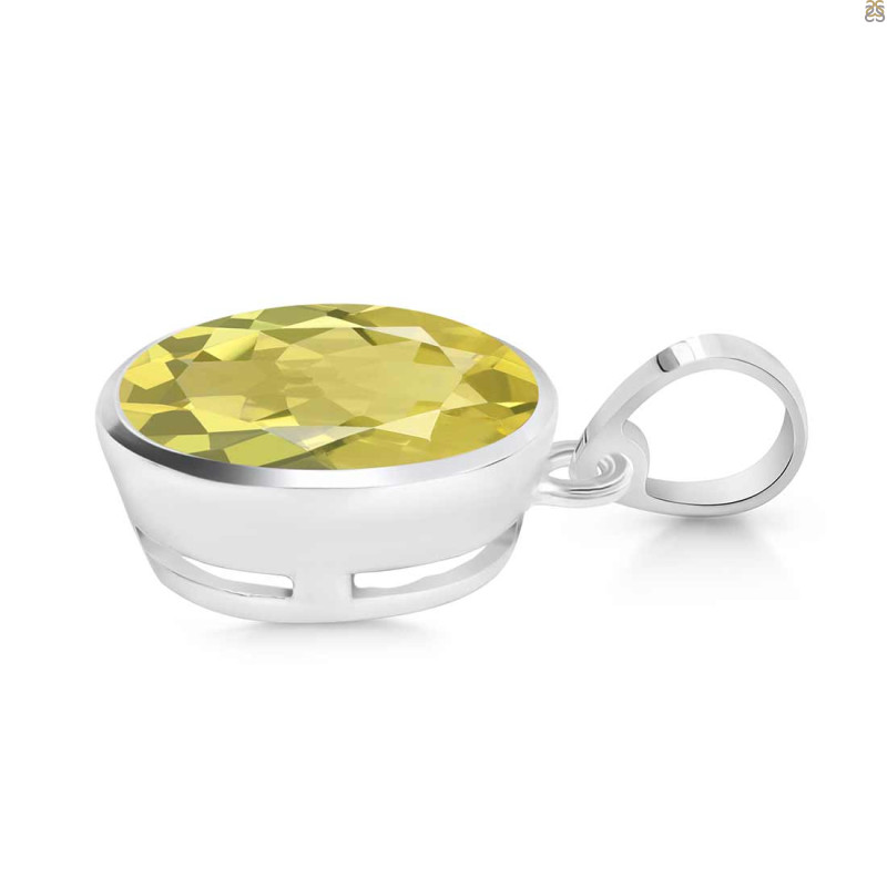 Lemon Quartz Pendant