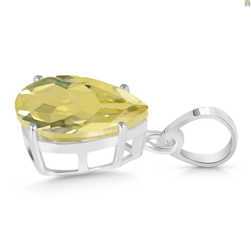 Lemon Quartz Pendant