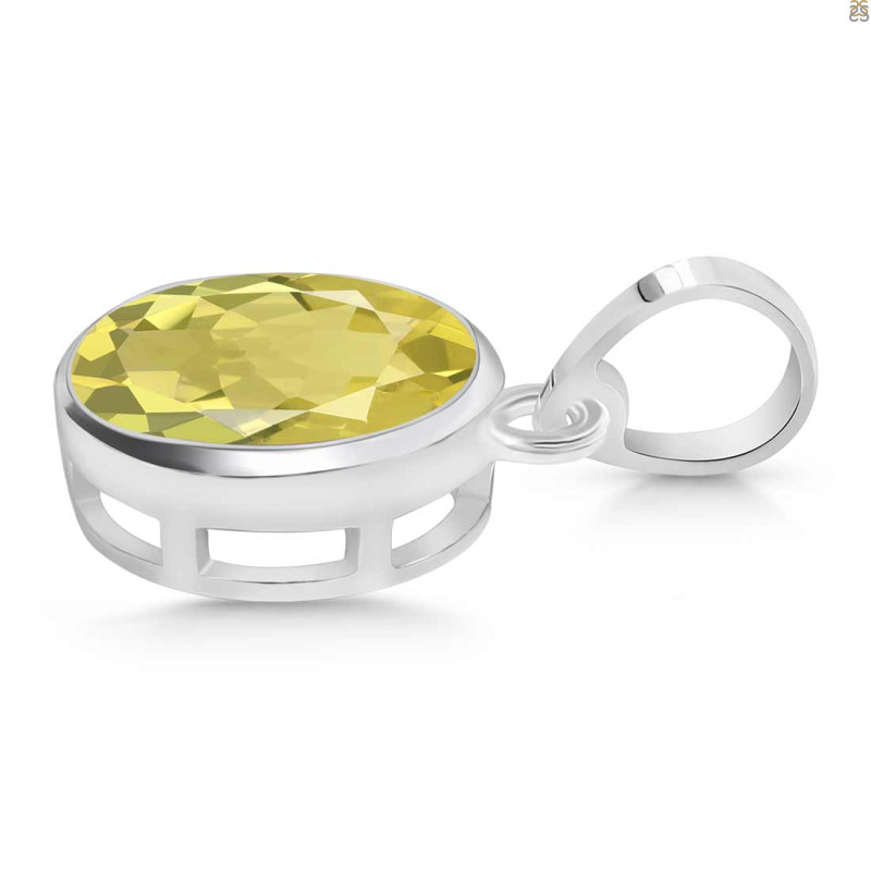 Lemon Quartz Pendant