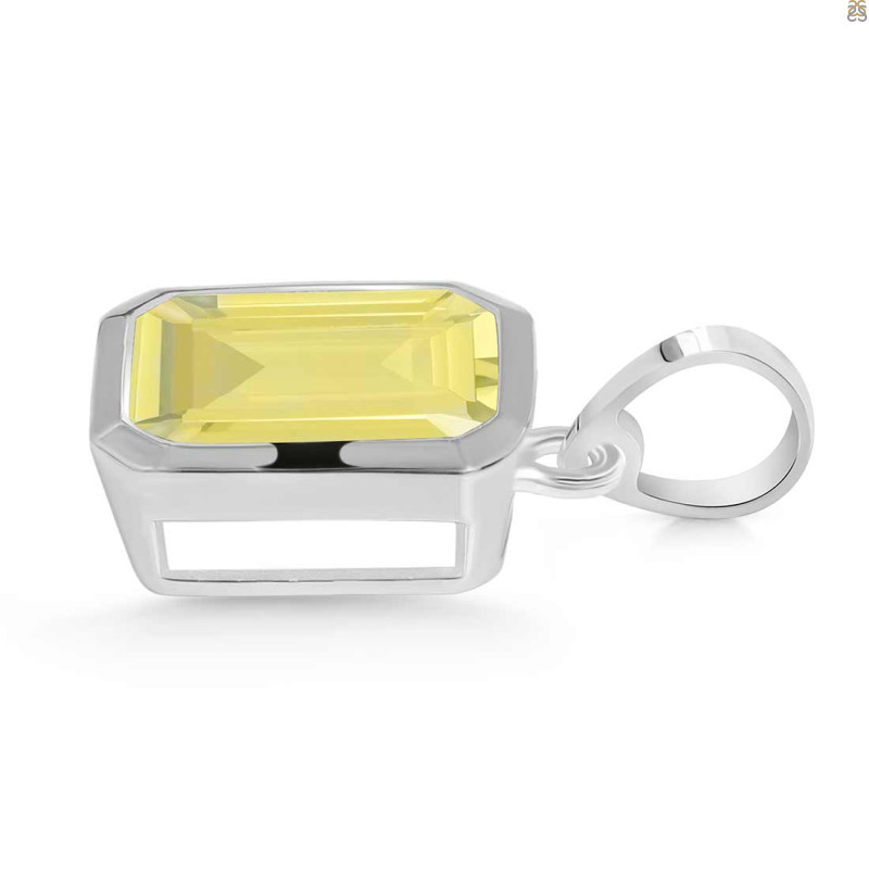 Lemon Quartz Pendant