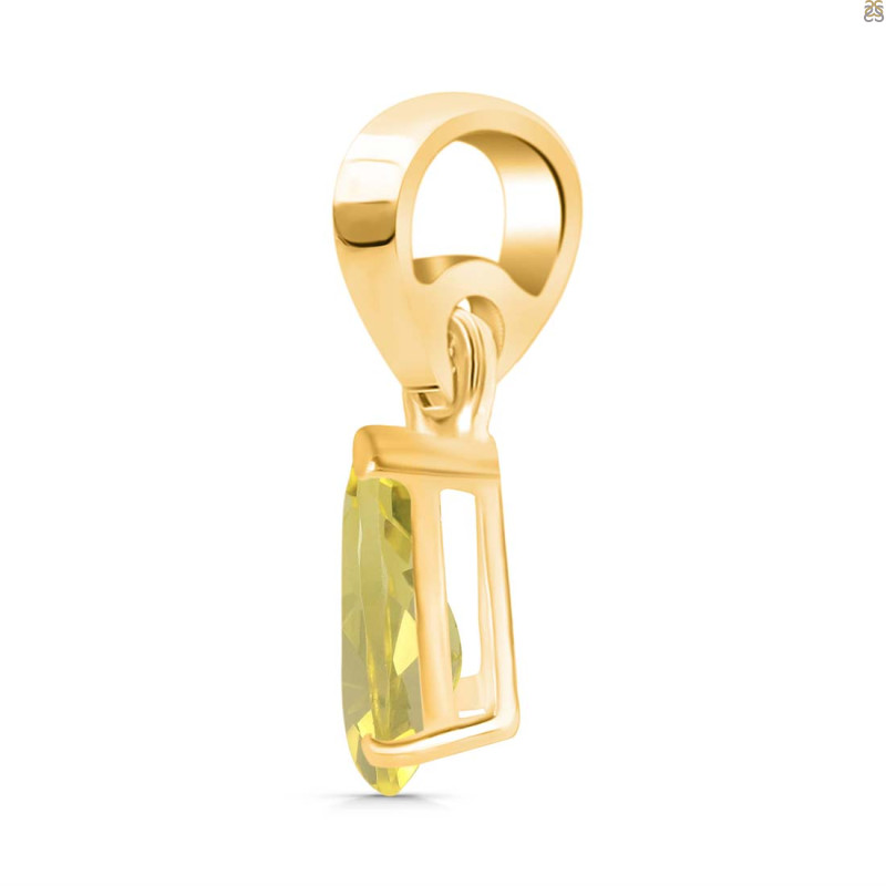 Lemon Quartz Pendant LEM-RDP-757.