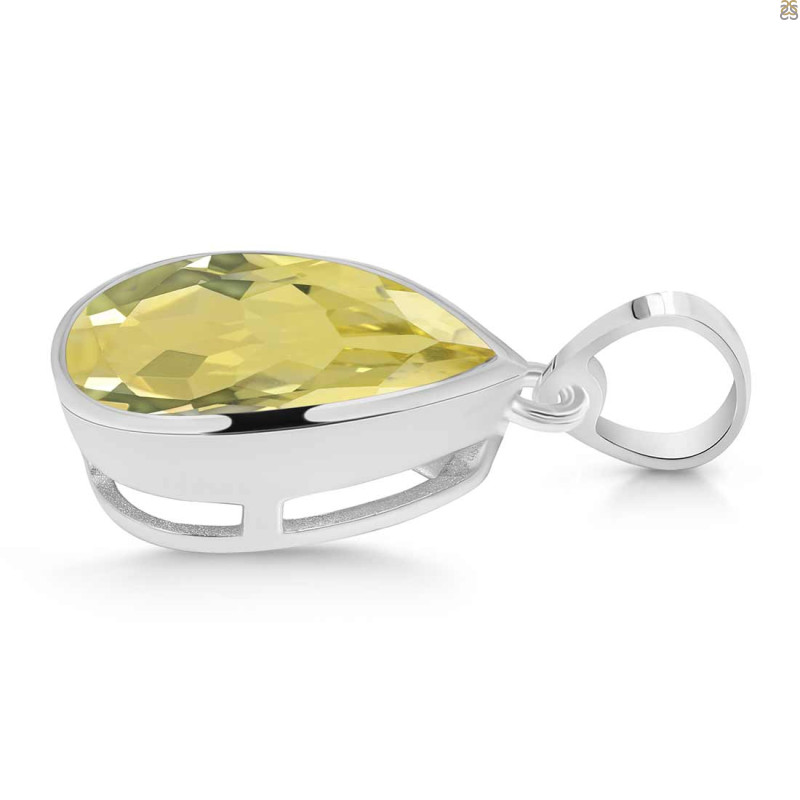 Lemon Quartz Pendant
