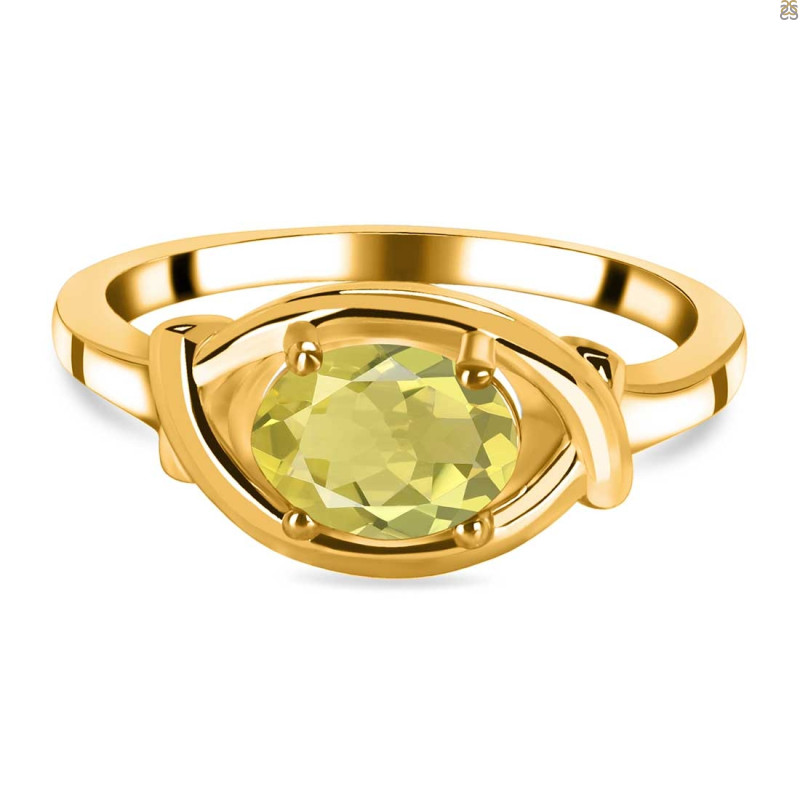 Lemon Quartz Ring LEM-RDR-23.
