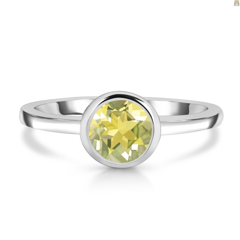 Lemon Quartz Ring LEM-RDR-237.