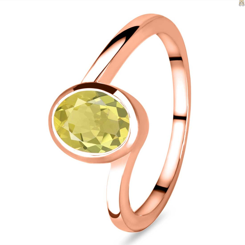 Lemon Quartz Ring LEM-RDR-34.