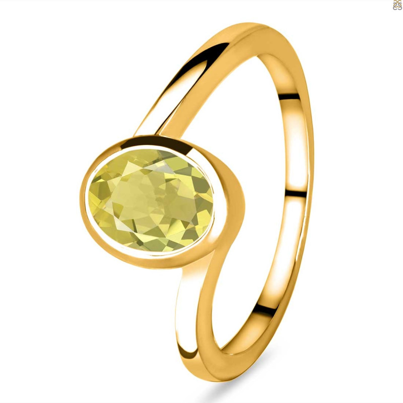 Lemon Quartz Ring LEM-RDR-34.