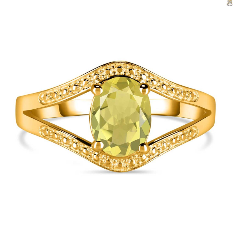 Lemon Quartz Ring LEM-RDR-9.
