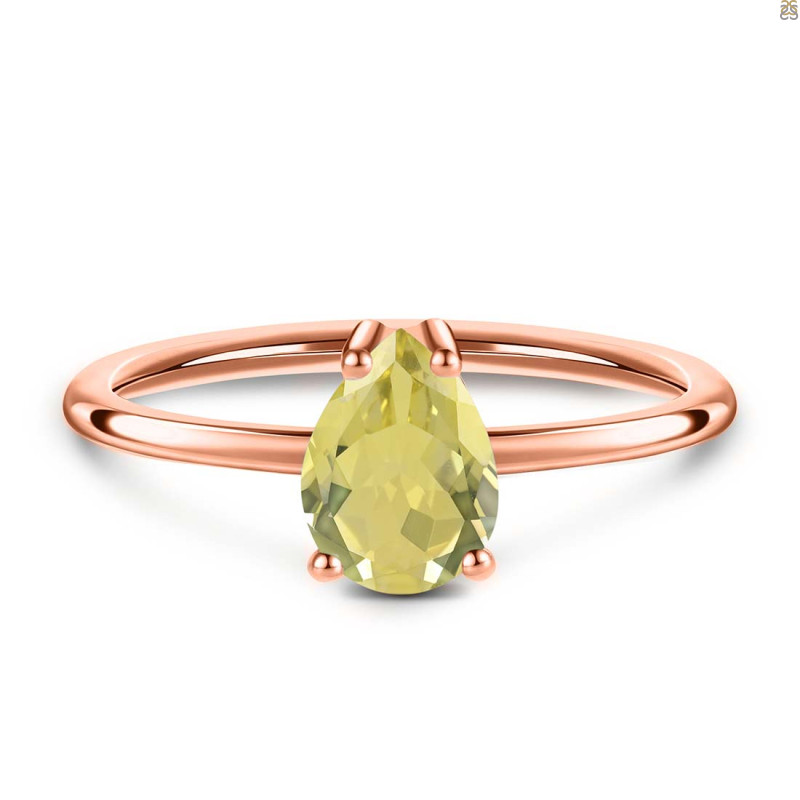 Lemon Quartz Ring LEM-RR-123.