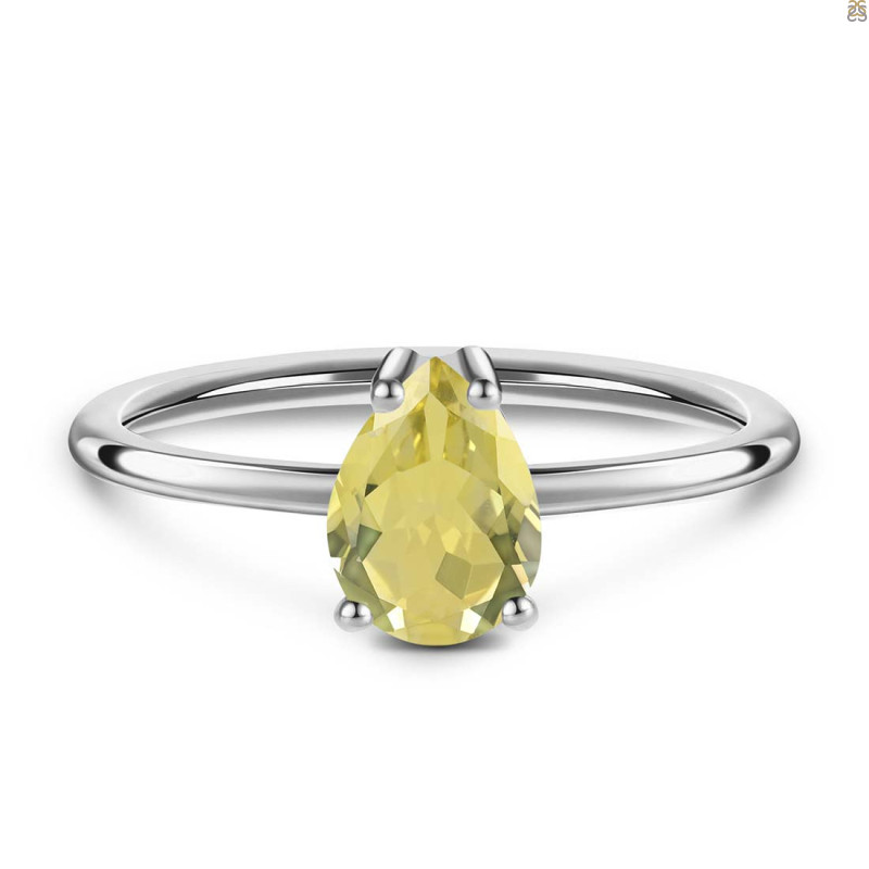 Lemon Quartz Ring LEM-RR-123.