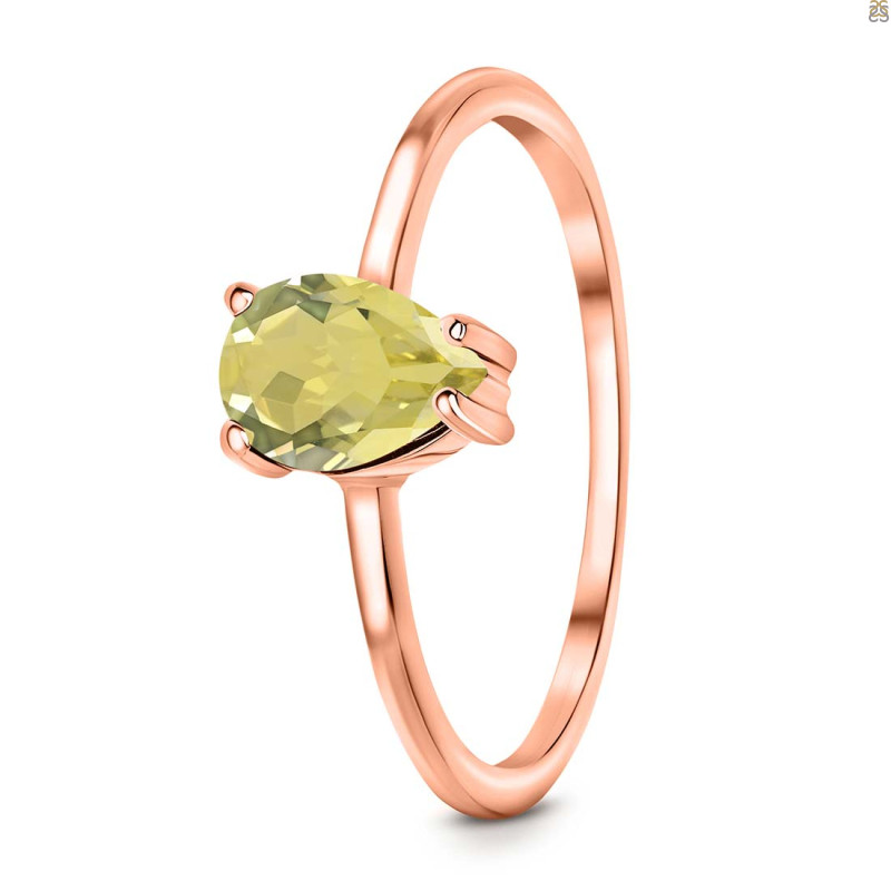 Lemon Quartz Ring LEM-RR-123.