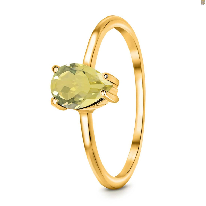 Lemon Quartz Ring LEM-RR-123.