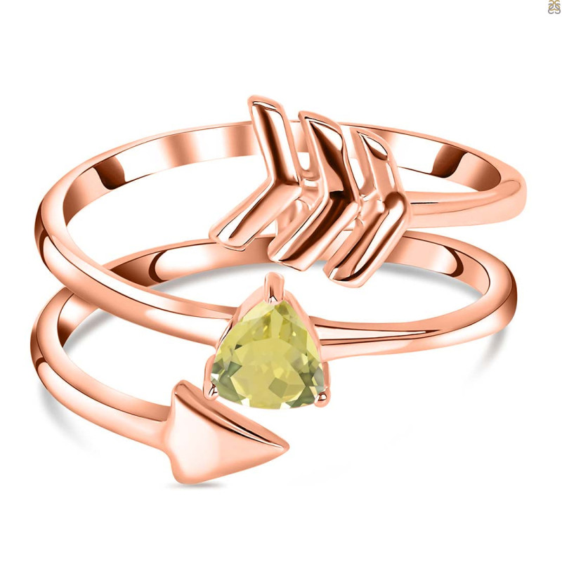 Lemon Quartz Ring LEM-RR-130.