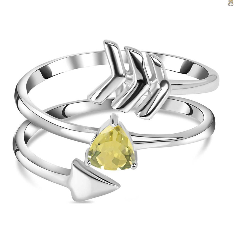 Lemon Quartz Ring LEM-RR-130.