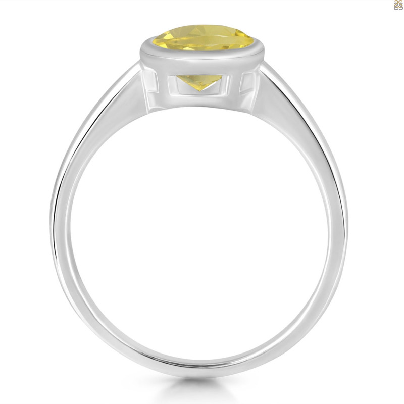 Lemon Quartz Ring LEM-RDR-1882.