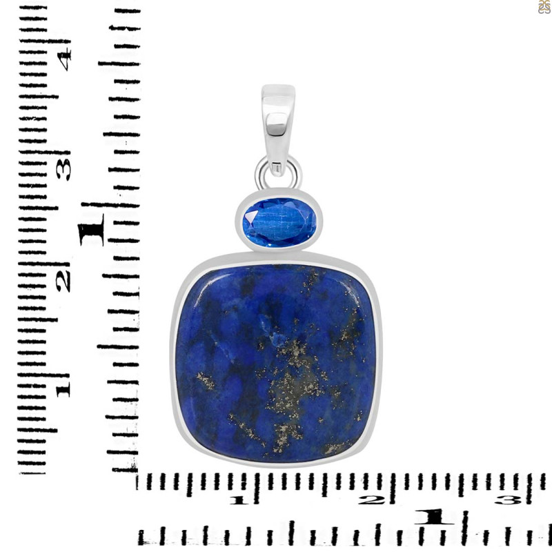 Lapis Pendant-2SP LLP-1-100