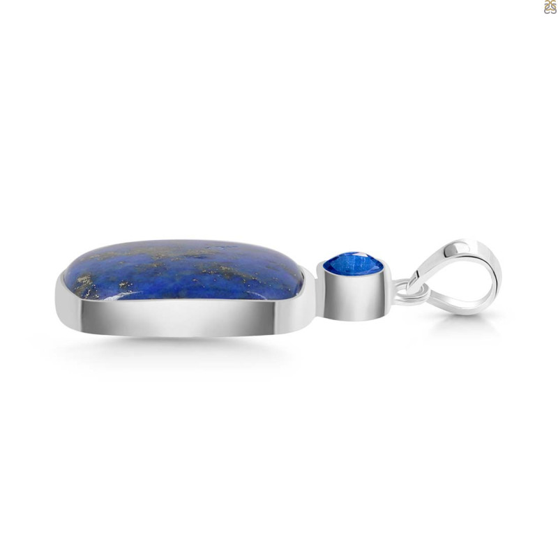Lapis Pendant-2SP LLP-1-100