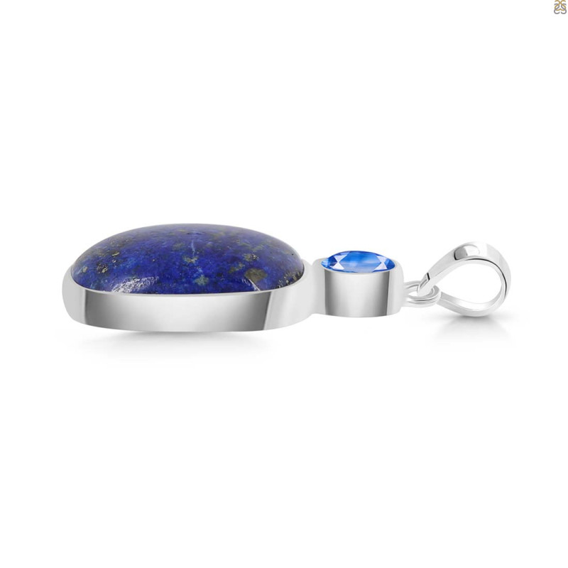 Lapis Pendant-2SP LLP-1-111
