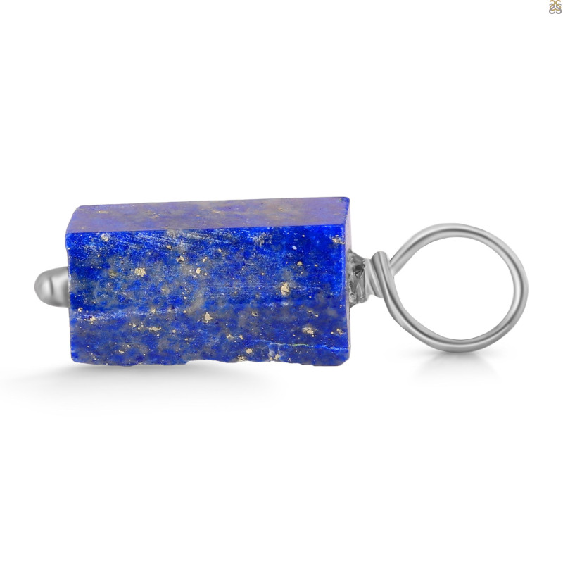 Lapis Raw Crystal Drill Pendant LLP-RCYP-7