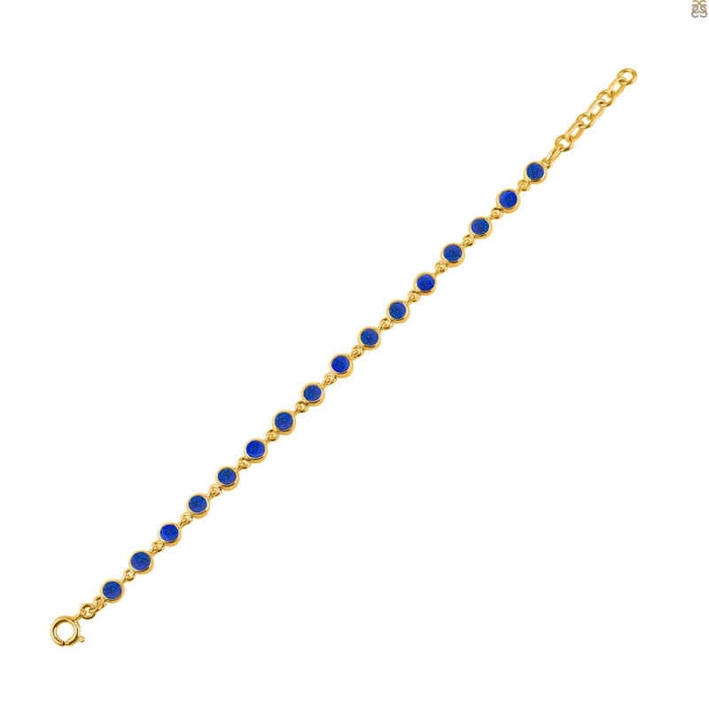 Lapis Bracelet LLP-RDB-118-CAB.