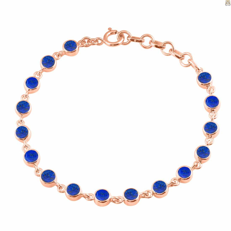 Lapis Bracelet LLP-RDB-118-CAB.