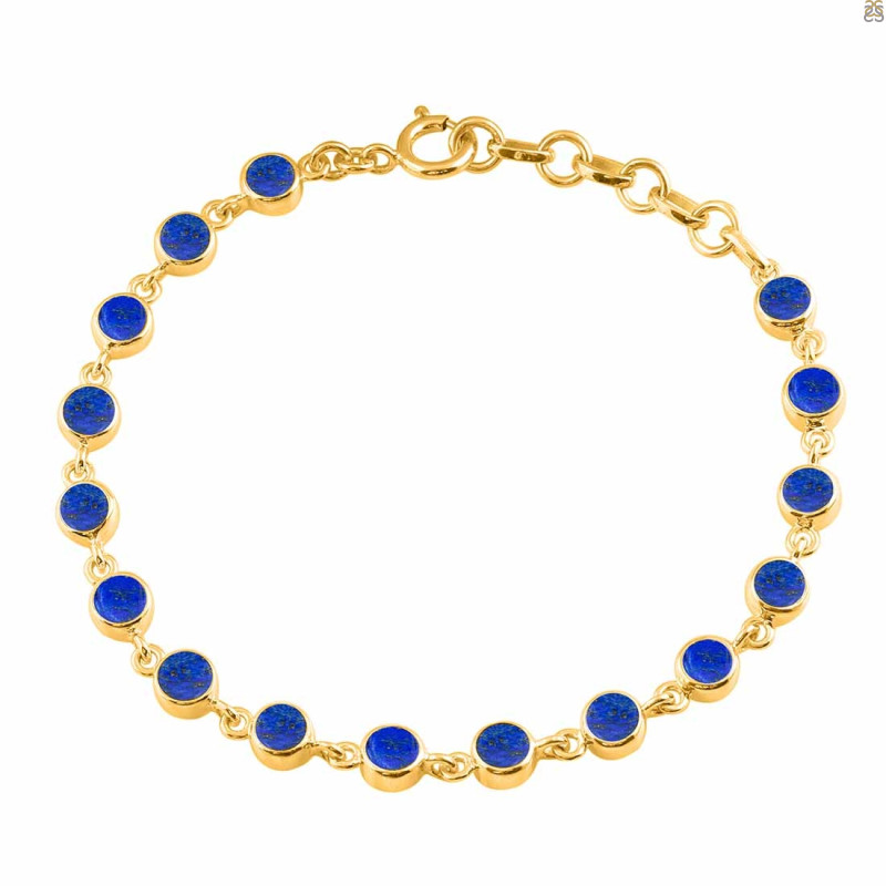 Lapis Bracelet LLP-RDB-118-CAB.