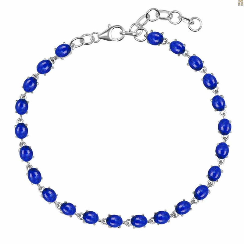 Lapis Bracelet LLP-RDB-70-CAB.