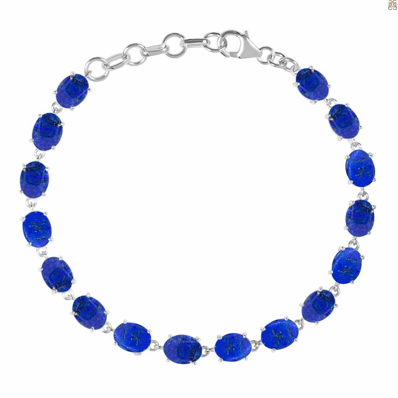 Lapis Bracelet LLP-RDB-72-CAB.