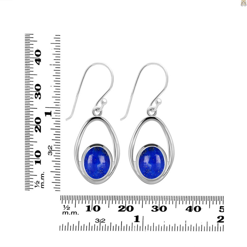 Lapis Earring LLP-RDE-116.