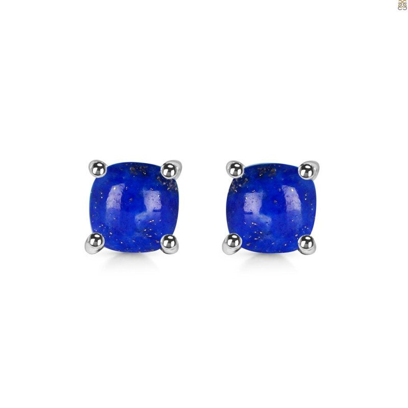 Lapis Stud Earring LLP-RDE-1161.