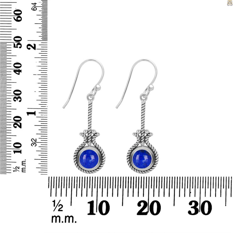 Lapis Earring LLP-RDE-148.