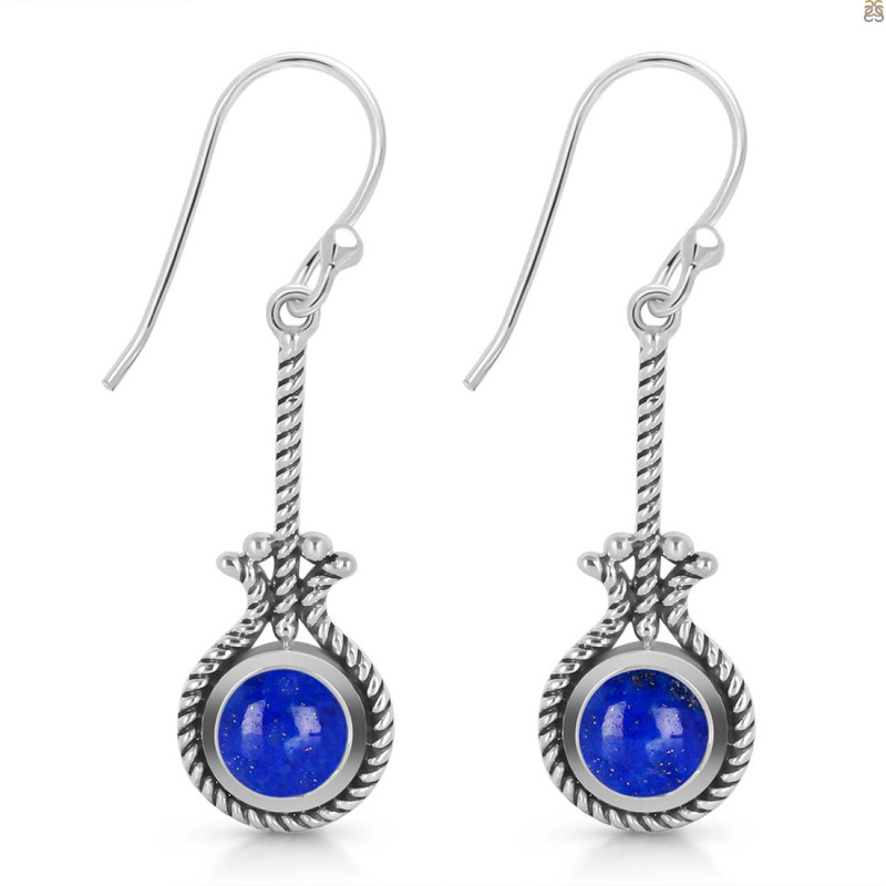 Lapis Earring LLP-RDE-148.